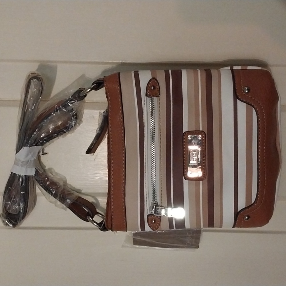 Striped Purse